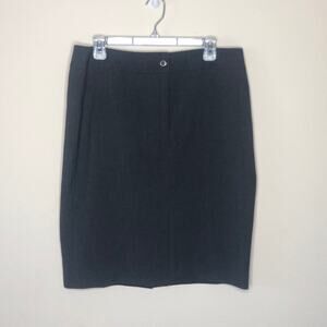 Karl Lagerfeld Grey Pencil Skirt Size 12